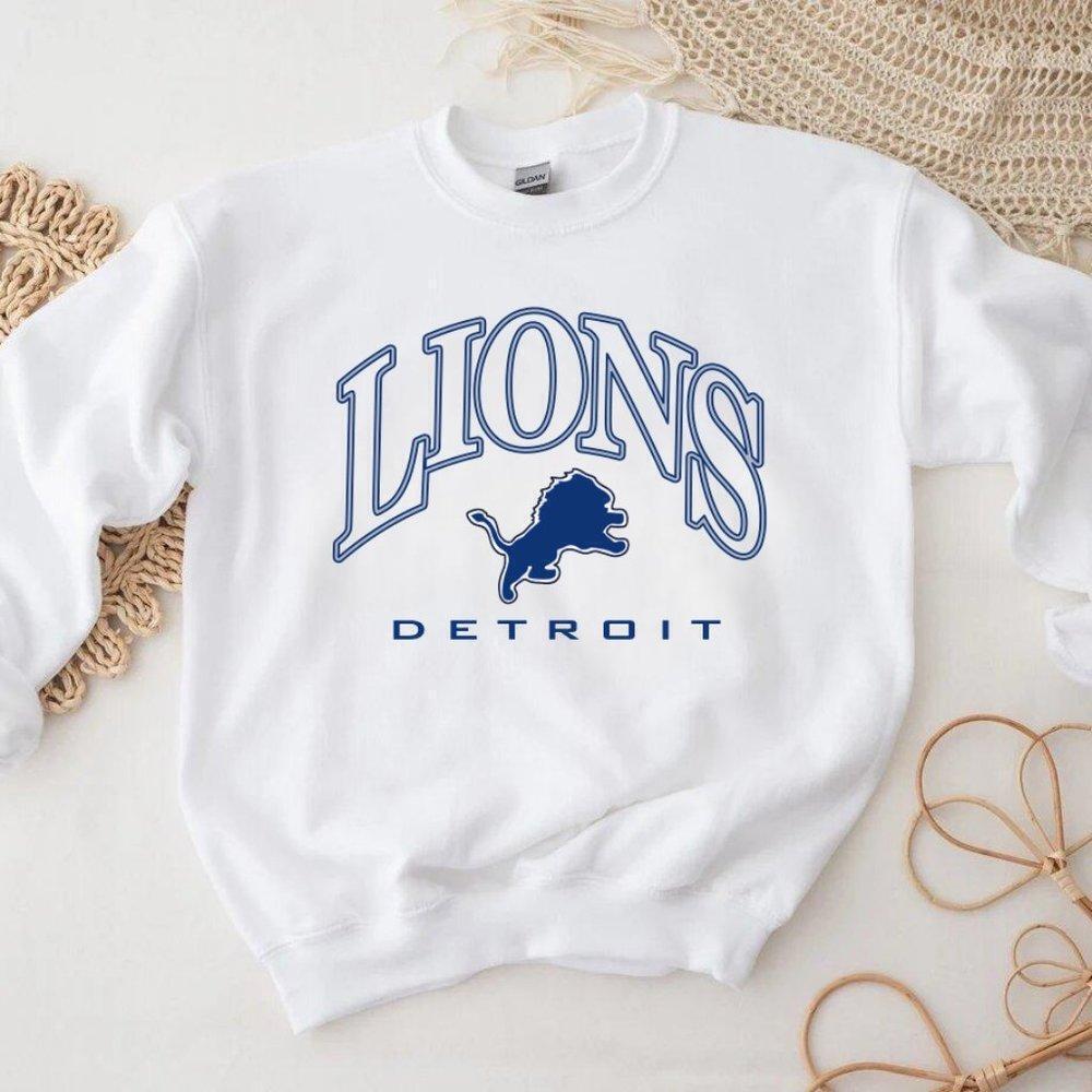 Detroit Lions Football Sweater, Unisex Sweatshirt